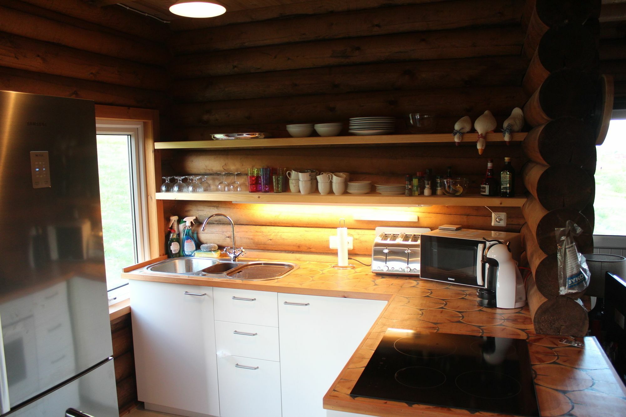 Akureyri Log Cabin Exterior photo